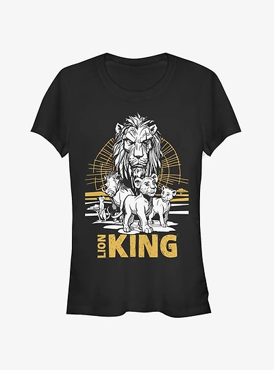 Disney The Lion King 2019 Group Girls T-Shirt