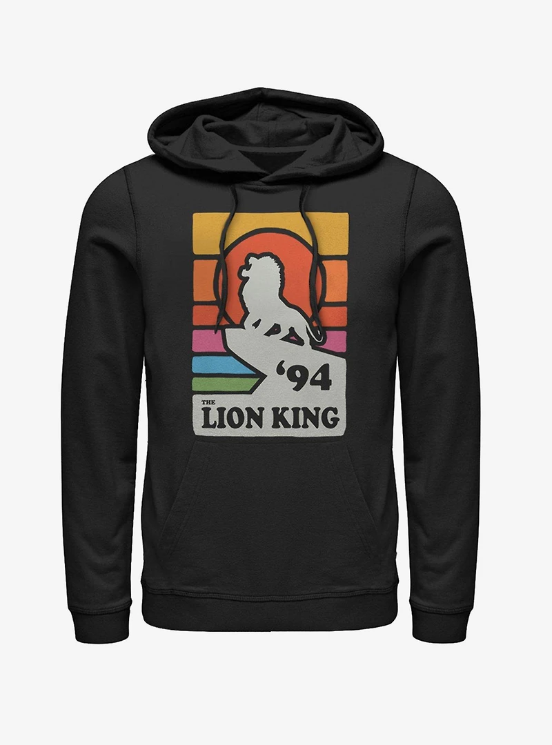 Disney The Lion King 2019 Vintage Rainbow Hoodie