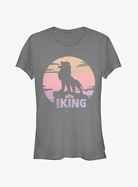 Disney The Lion King 2019 Sunset Logo Girls T-Shirt