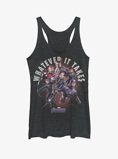Marvel Avengers Endgame Heroes Sacrifice Womens Tank Top