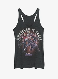 Marvel Avengers Endgame Heroes Sacrifice Womens Tank Top