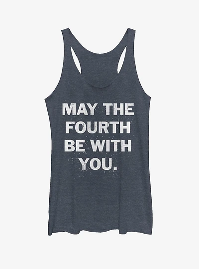 Star Wars May Fourth Womens Tank Top