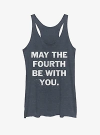 Star Wars May Fourth Womens Tank Top