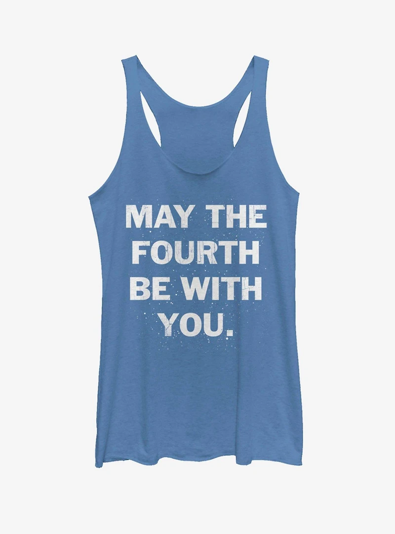 Star Wars May Fourth Womens Tank Top