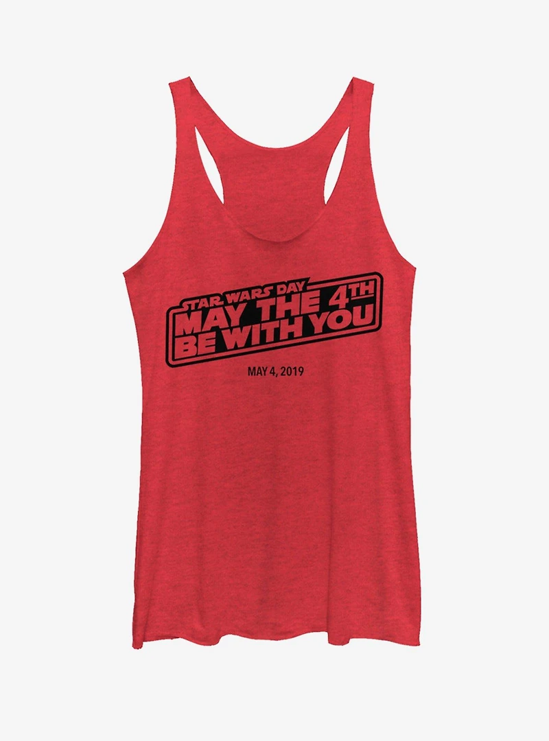 Star Wars May Fourth 2019 Tonal Womens Tank Top
