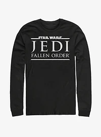Star Wars Jedi Fallen Order Logo Long-Sleeve T-Shirt