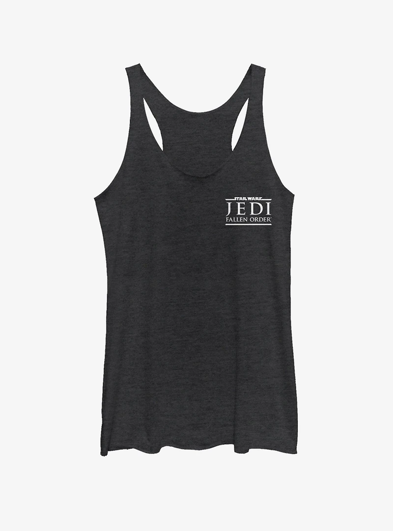 Star Wars Jedi Fallen Order Pocket Logo Girls Tank Top