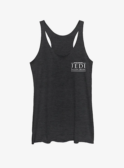 Star Wars Jedi Fallen Order Pocket Logo Girls Tank Top
