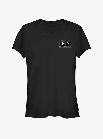 Star Wars Jedi Fallen Order Pocket Logo Girls T-Shirt