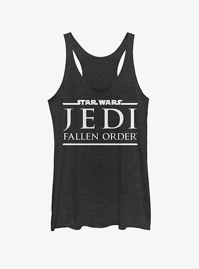 Star Wars Jedi Fallen Order Logo Girls Tank Top