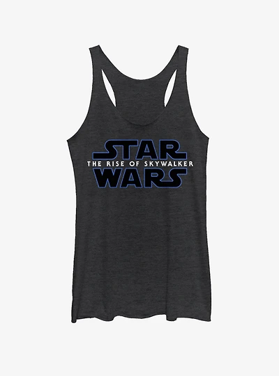 Star Wars Episode IX The Rise of Skywalker Logo Girls Tank Top