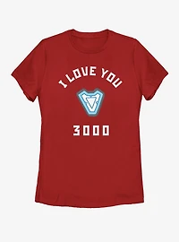 Marvel Avengers: Endgame I Love You 3000 Womens T-Shirt