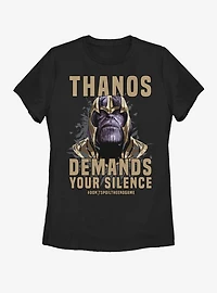 Marvel Avengers: Endgame Demand Silence Womens T-Shirt