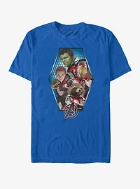 Marvel Avengers: Endgame Hexagon Avenged T-Shirt