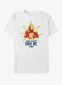 Marvel Avengers: Endgame Captain You Didn't Have Me T-Shirt