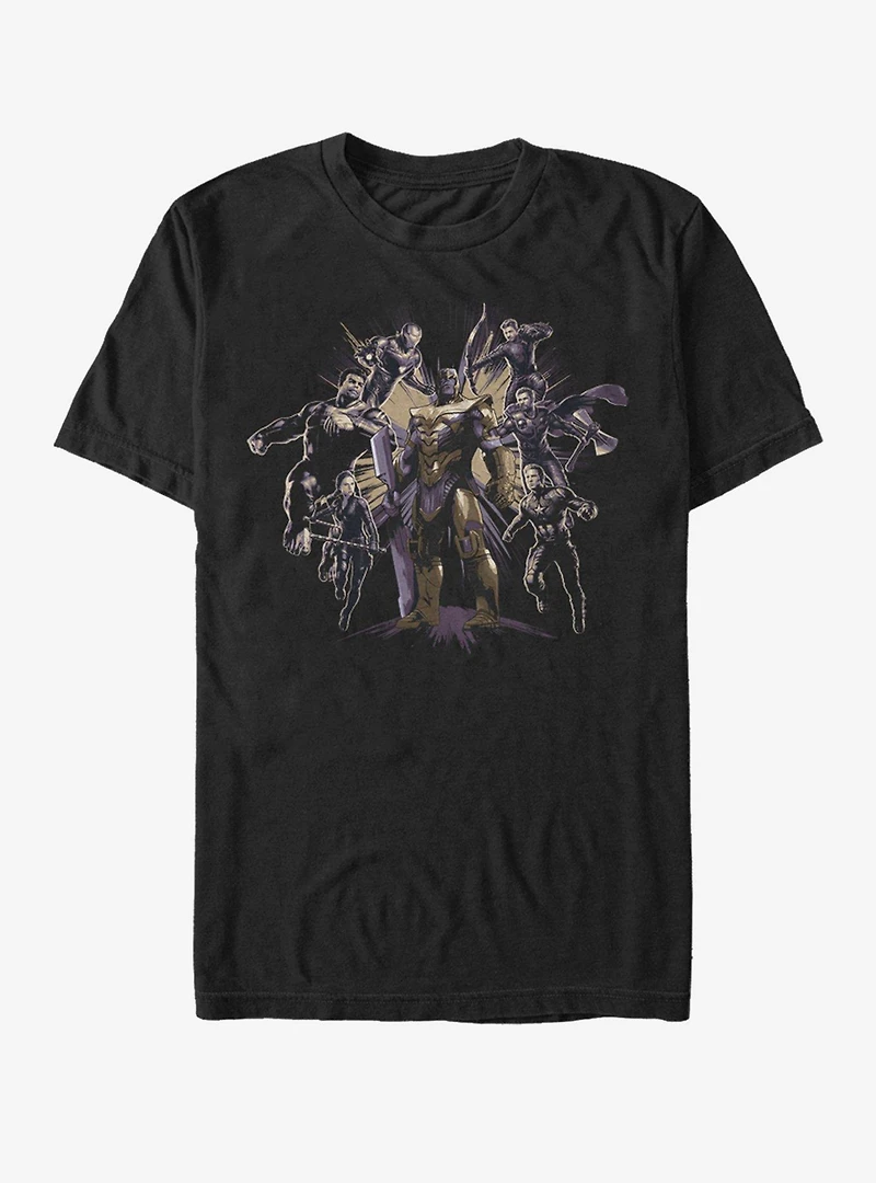 Marvel Avengers: Endgame Villian Pose T-Shirt