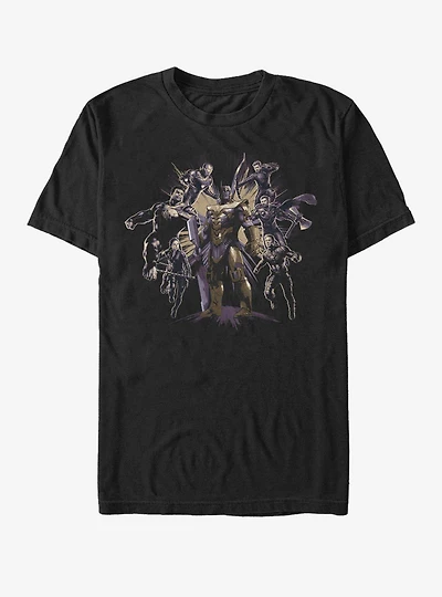 Marvel Avengers: Endgame Villian Pose T-Shirt