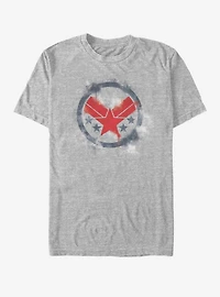 Marvel Avengers: Endgame War Machine Spray Logo T-Shirt