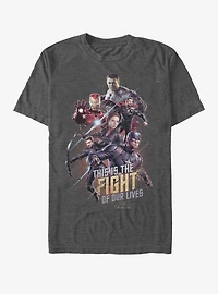 Marvel Avengers: Endgame Life Fight T-Shirt