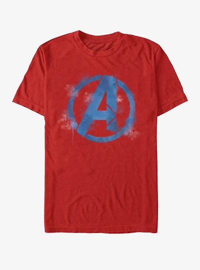Marvel Avengers: Endgame Avengers Spray Logo T-Shirt