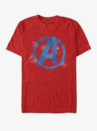 Marvel Avengers: Endgame Avengers Spray Logo T-Shirt