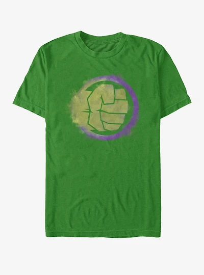 Marvel Avengers: Endgame Hulk Spray Logo T-Shirt