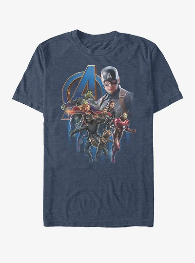 Marvel Avengers: Endgame Avengers Group Poster T-Shirt