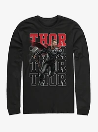 Marvel Avengers: Endgame Heroic Shot Thor Long-Sleeve T-Shirt