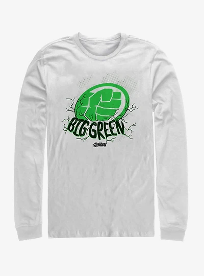 Marvel Avengers: Endgame Hulk Big Green Long-Sleeve T-Shirt