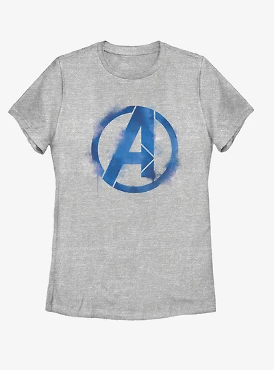 Marvel Avengers: Endgame Avengers Spray Logo Womens T-Shirt
