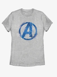 Marvel Avengers: Endgame Avengers Spray Logo Womens T-Shirt