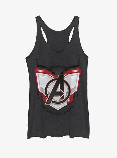 Marvel Avengers: Endgame Logo Armor Womens Tank Top