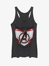 Marvel Avengers: Endgame Logo Armor Womens Tank Top