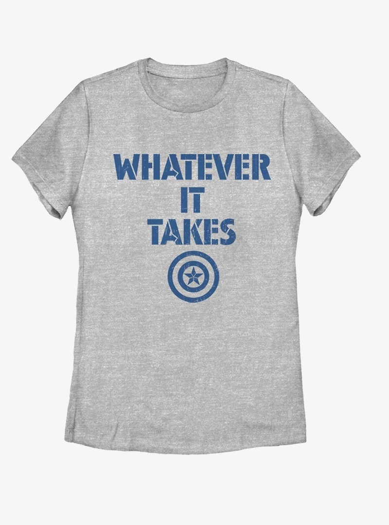 Marvel Avengers: Endgame Cap Spirit Womens T-Shirt