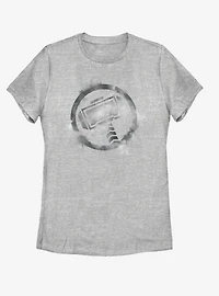Marvel Avengers: Endgame Thor Spray Logo Womens T-Shirt