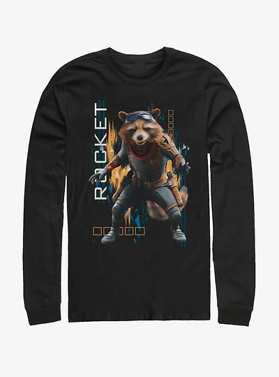 Marvel Avengers: Endgame Rocket Motion Long-Sleeve T-Shirt