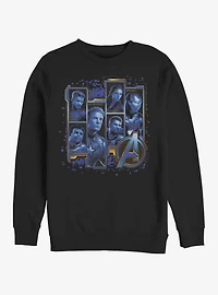 Marvel Avengers: Endgame Blue Box Up Sweatshirt