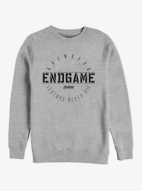 Marvel Avengers: Endgame Last Stand Heathered Sweatshirt