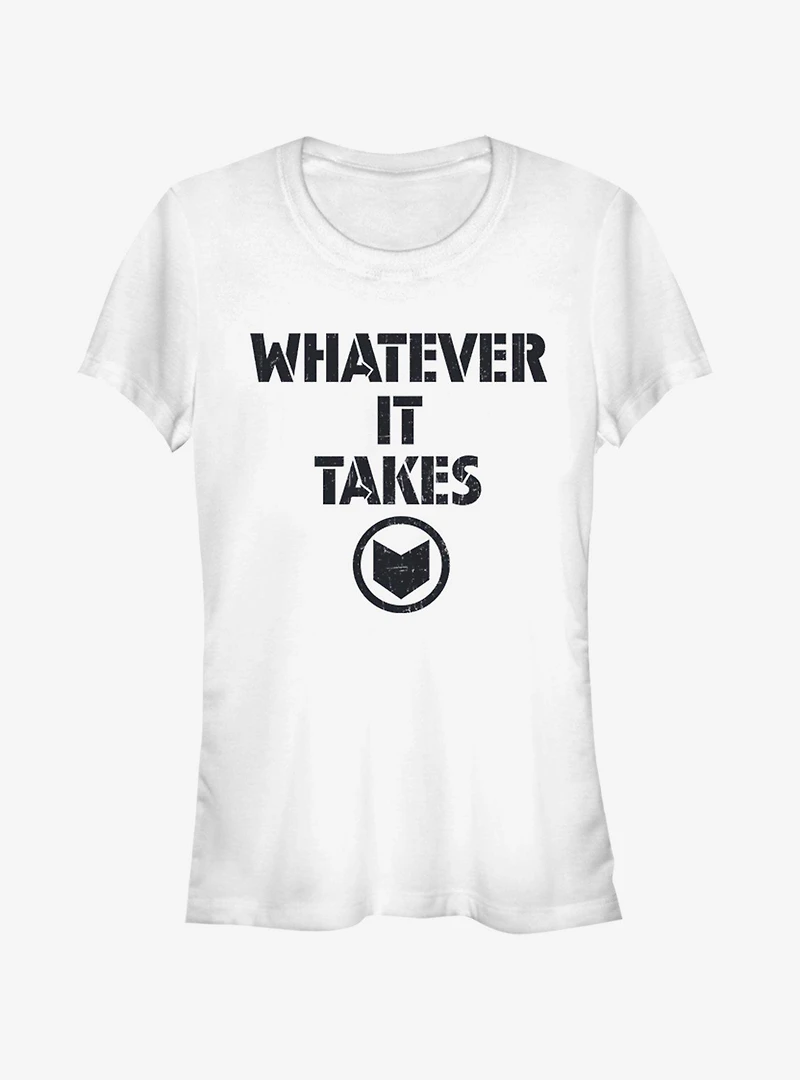 Marvel Avengers: Endgame Shield Spirit Girls White T-Shirt