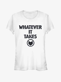 Marvel Avengers: Endgame Shield Spirit Girls White T-Shirt