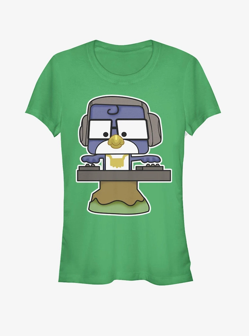 Disney Pixar Toy Story 4 DJ Blu-Jay Girls Kelly Green T-Shirt