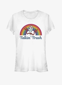 Disney Pixar Toy Story 4 Talkin' Trash Girls White T-Shirt