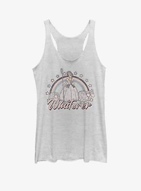 Disney Pixar Toy Story 4 Rain Bo Peep Girls White Heathered Tank Top