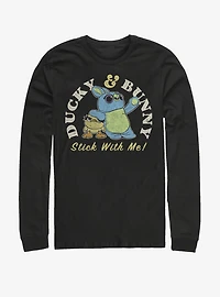 Disney Pixar Toy Story 4 Ducky And Bunny Brand Long-Sleeve T-Shirt