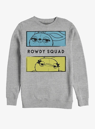 Disney Pixar Toy Story 4 Rowdy Boxes Heathered Sweatshirt