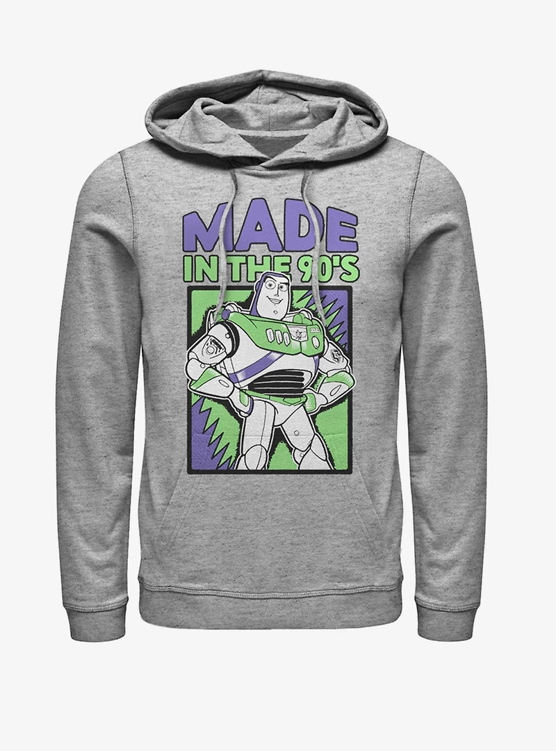 Disney Pixar Toy Story 4 Nineties Buzz Heathered Hoodie