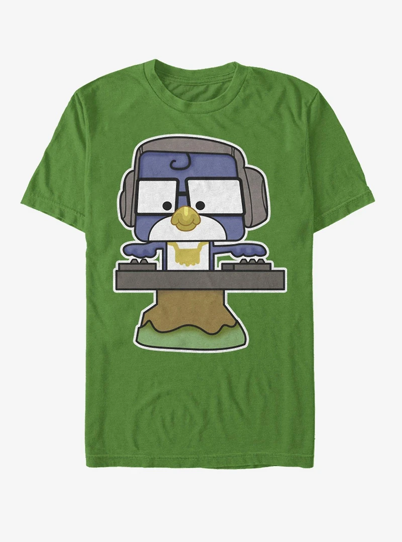 Disney Pixar Toy Story 4 DJ Blu-Jay Kelly Green T-Shirt