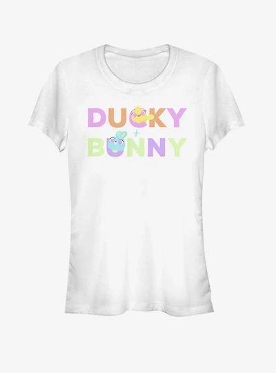 Disney Pixar Toy Story 4 What's A Name Girls White T-Shirt