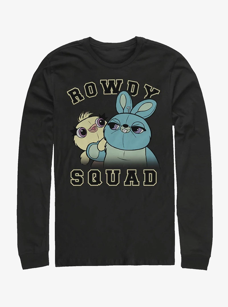 Disney Pixar Toy Story 4 Ducky Bunny Rowdy Squad Long-Sleeve T-Shirt