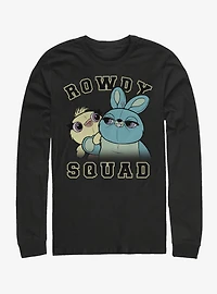 Disney Pixar Toy Story 4 Ducky Bunny Rowdy Squad Long-Sleeve T-Shirt